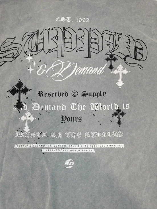 Supply & Demand Streatwear Gamer Graphic T-Shirt NWT XL - Picture 6 of 6